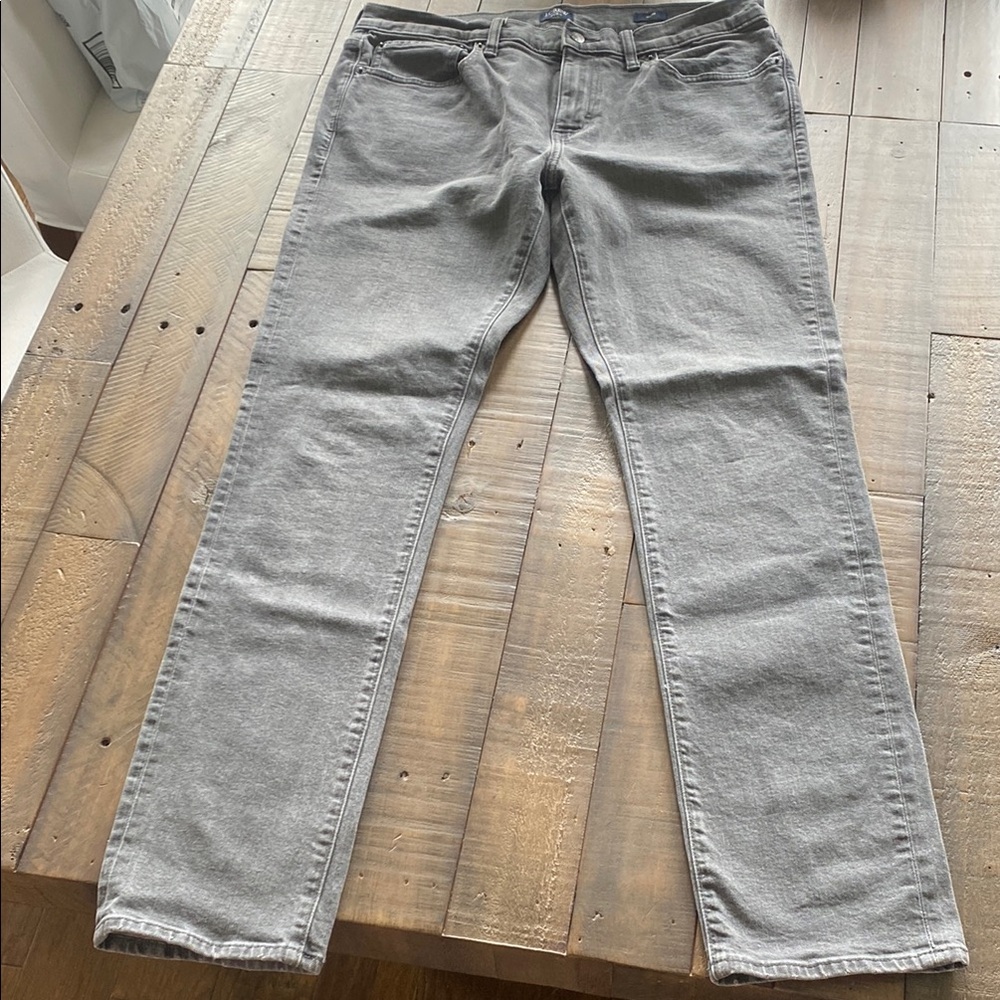 Men's Gray Jeans-J Crew Slim Fit